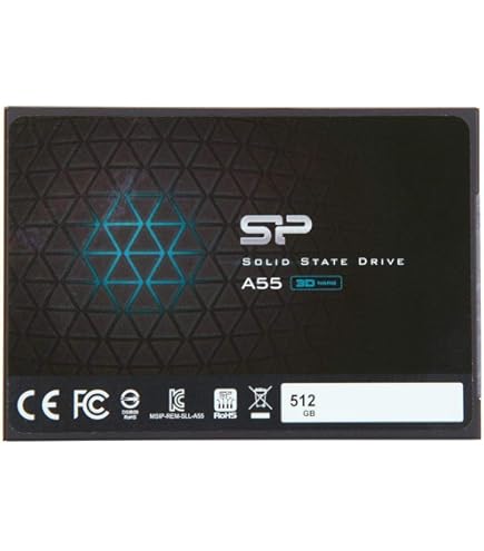 Silicon Power 1TB SSD 3D NAND A58 Performance Boost SATA III 2.5